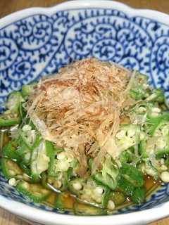 居酒屋気分☆きざみオクラの酢の物-レシピのメイン写真