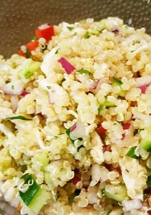 エスニックキヌアサラダ (コストコ風)-レシピのメイン写真