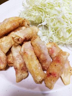 餃子の皮で!カラフル!スティック揚げ-レシピのメイン写真