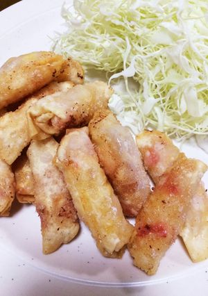 餃子の皮で！カラフル！スティック揚げ-レシピのメイン写真