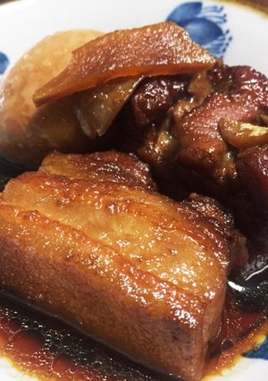 豚の角煮(簡単炊飯器調理)-レシピのメイン写真