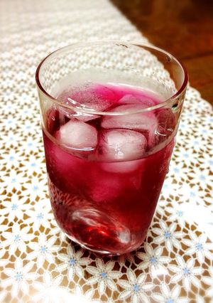 赤じそジュース-レシピのメイン写真