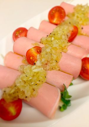くるくる☆ハムサラダ-レシピのメイン写真