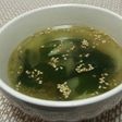 簡単☆わかめと玉ねぎの中華風スープ