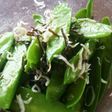 簡単!さやえんどうとじゃこの和え物