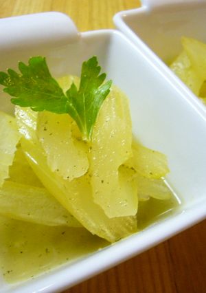 えっ、セロリの煮物?!-レシピのメイン写真