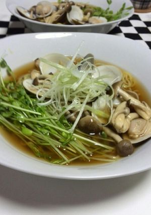 おうちでラーメン (ハマグリ)-レシピのメイン写真
