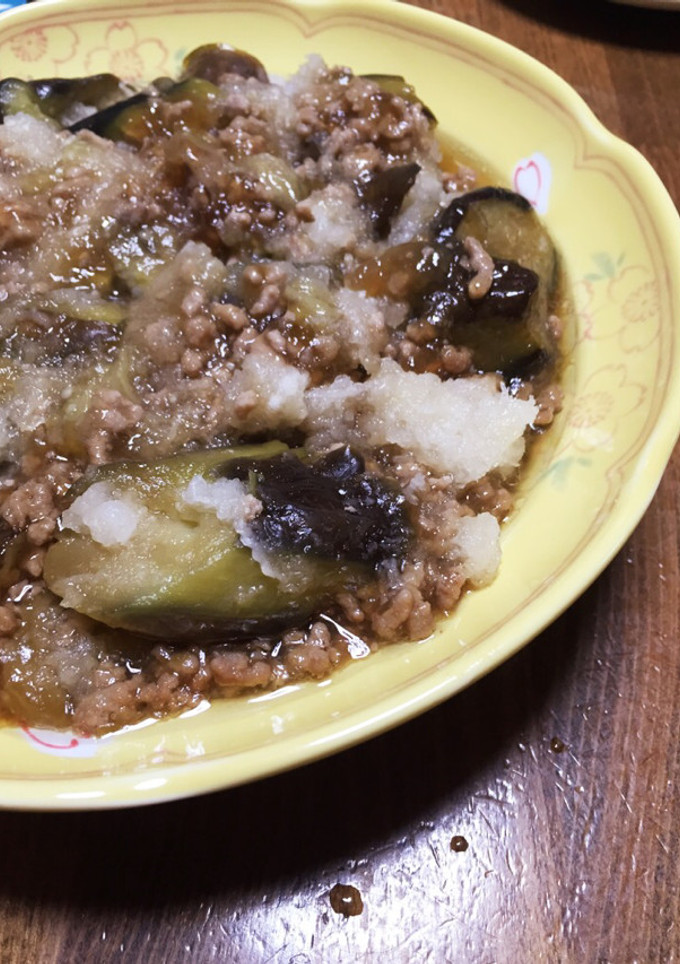 簡単！麺つゆでナスのみぞれ煮-レシピのメイン写真