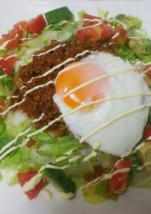 簡単タコライス風ランチ☆-レシピのメイン写真