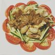 胡麻の香りが食欲をそそる棒々鶏サラダ