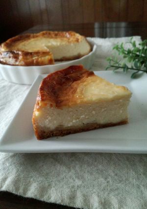 節約＊水切りヨーグルトでチーズケーキ風-レシピのメイン写真