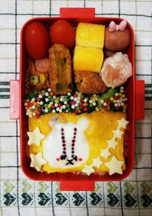 ジャッキー弁当？ლ(°∀°)-レシピのメイン写真