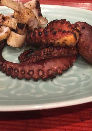 ゆでだこの網焼き-レシピのメイン写真