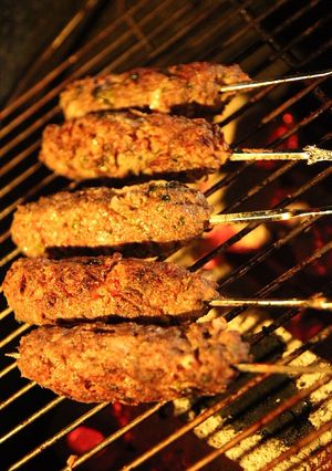 BBQのもうひとネタに!「シークカバブ」-レシピのメイン写真