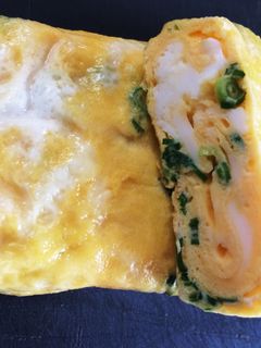 ネギ入り卵焼き-レシピのメイン写真