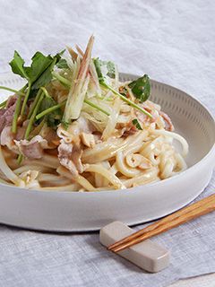 胡麻だれうどん-レシピのメイン写真