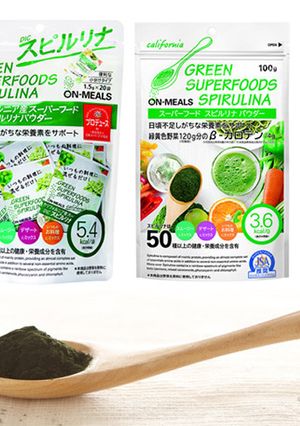 CA産スピルリナ小さじ１のグラム数！-レシピのメイン写真