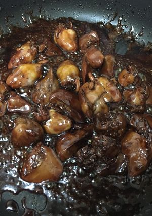 鶏モツ煮込み-レシピのメイン写真