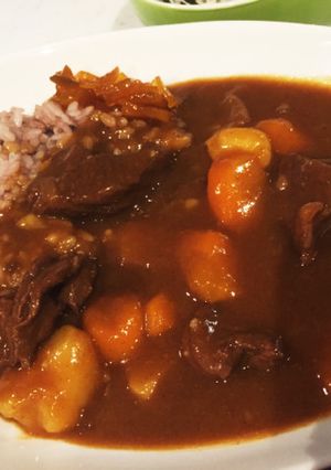 お肉柔らか☆美味しいスタミナカレー-レシピのメイン写真