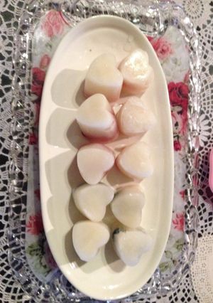 フルーツで♡水まんじゅう風♪-レシピのメイン写真