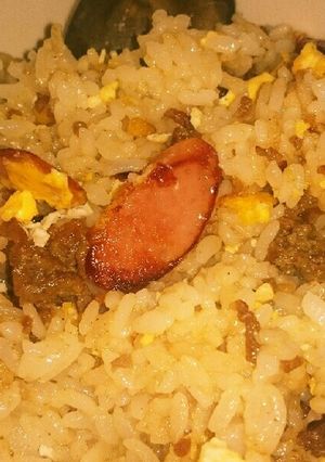 そぼろﾘﾒｲｸ★ｶﾞｰﾘｯｸ炒飯-レシピのメイン写真