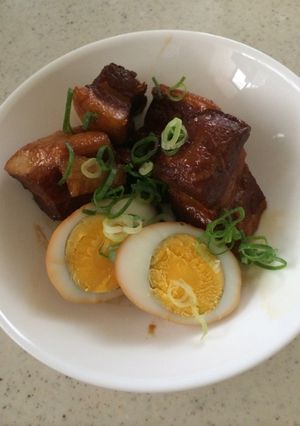 すごく適当な⁈豚の角煮☆ついでの煮玉子-レシピのメイン写真