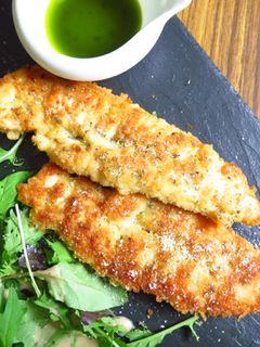 ヘルシー♪鶏ささみのビストロ風カツレツ-レシピのメイン写真