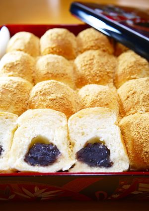 お盆＊お彼岸にどうぞ。おはぎ風ちぎりパン-レシピのメイン写真