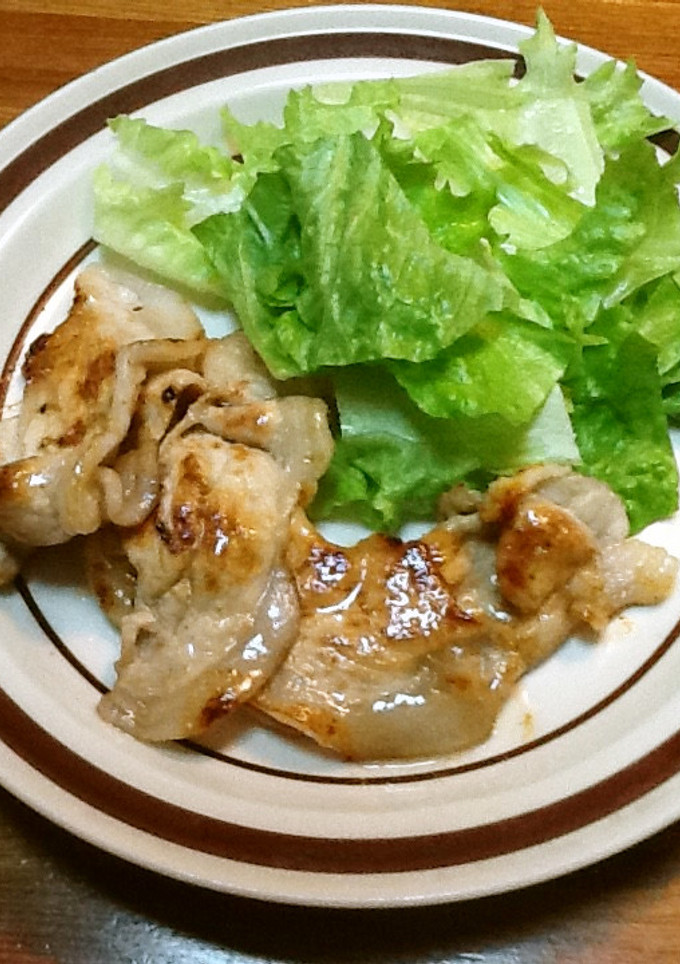 隠し味に黒酢♡豚のしょうが焼き-レシピのメイン写真