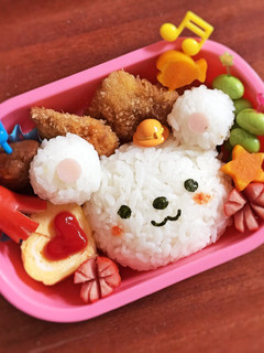 キャラ弁☆しろくまちゃん弁当-レシピのメイン写真