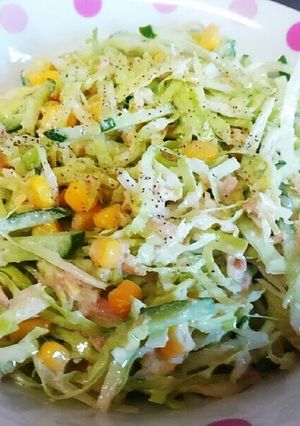 夏に食べたいツナサラダ-レシピのメイン写真