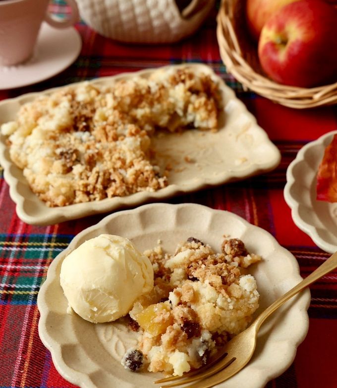 米粉のアップルクランブル-レシピのメイン写真