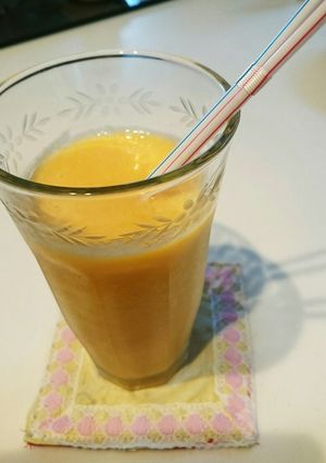 メロンとパインのスムージー-レシピのメイン写真