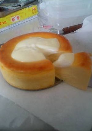 *半熟チーズケーキ*-レシピのメイン写真