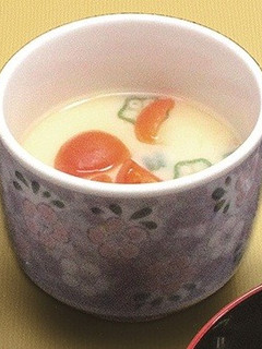 オクラとトマトの洋風茶碗蒸し-レシピのメイン写真