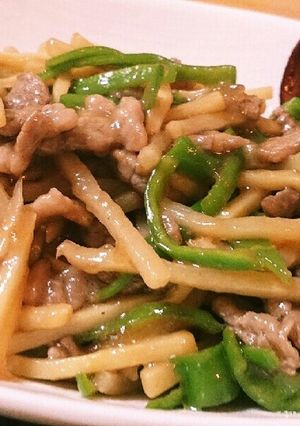 チンジャオロース☆簡単＆材料は3つだけ♪-レシピのメイン写真