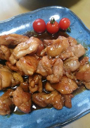 フライパンで串なし焼き鳥-レシピのメイン写真