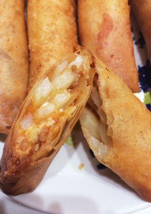 ミートソースポテトの春巻き☆彡-レシピのメイン写真