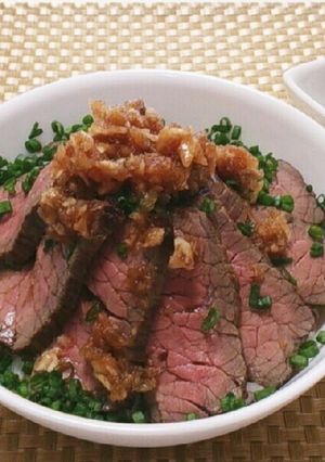 ローストビーフ丼 ～おろしぽん酢～-レシピのメイン写真