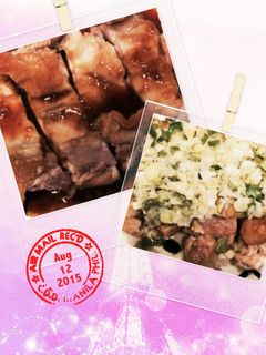 鶏肉もも 梅じょうゆ焼き&ネギ塩焼き-レシピのメイン写真