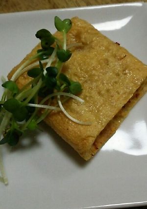 ☆油揚げを使って☆ささっと１品♪-レシピのメイン写真
