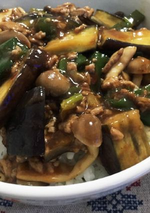 簡単！麻婆茄子丼☆-レシピのメイン写真