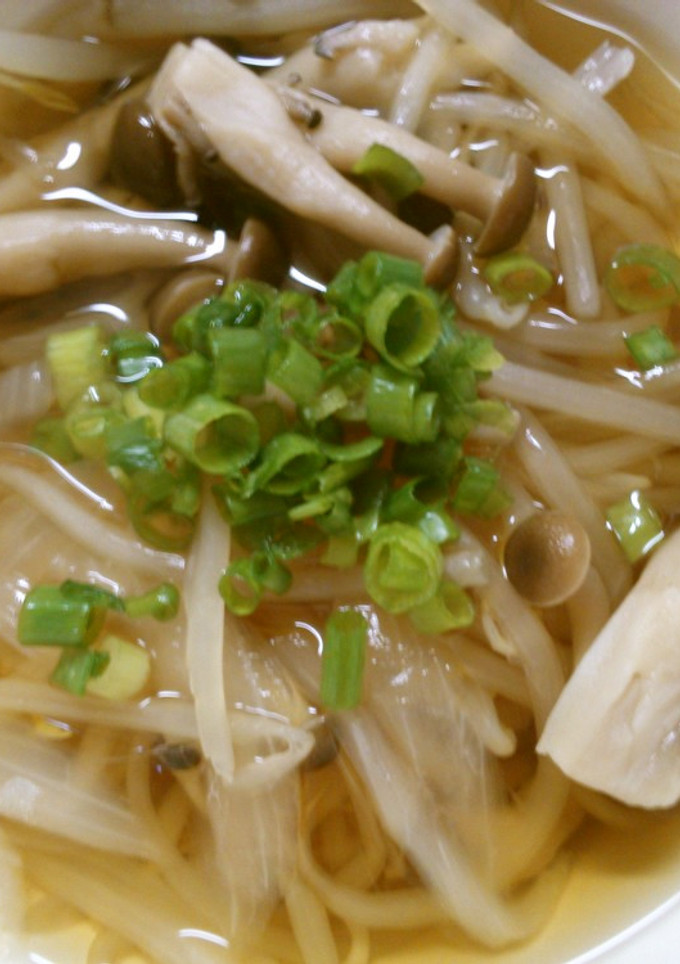 簡単もやしと しめじ 玉ねぎの 白だし煮-レシピのメイン写真