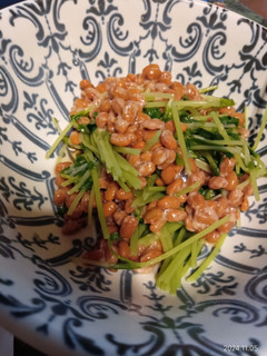 豆苗の納豆和え-レシピのメイン写真