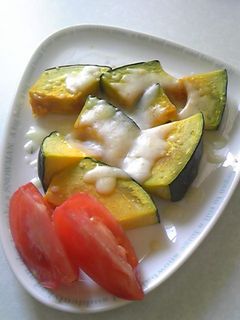 レンチンかぼちゃのチーズのせ-レシピのメイン写真