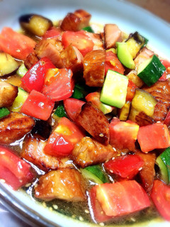 夏野菜のさっぱり煮-レシピのメイン写真