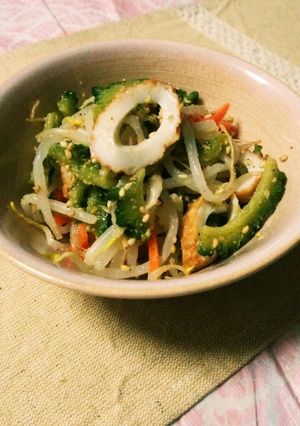 ちくわとゴーヤのごまびたし-レシピのメイン写真