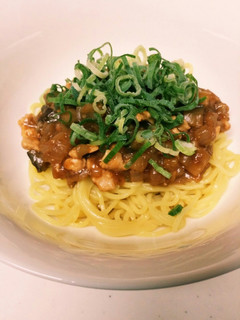 鶏と茄子のジャージャー麺-レシピのメイン写真