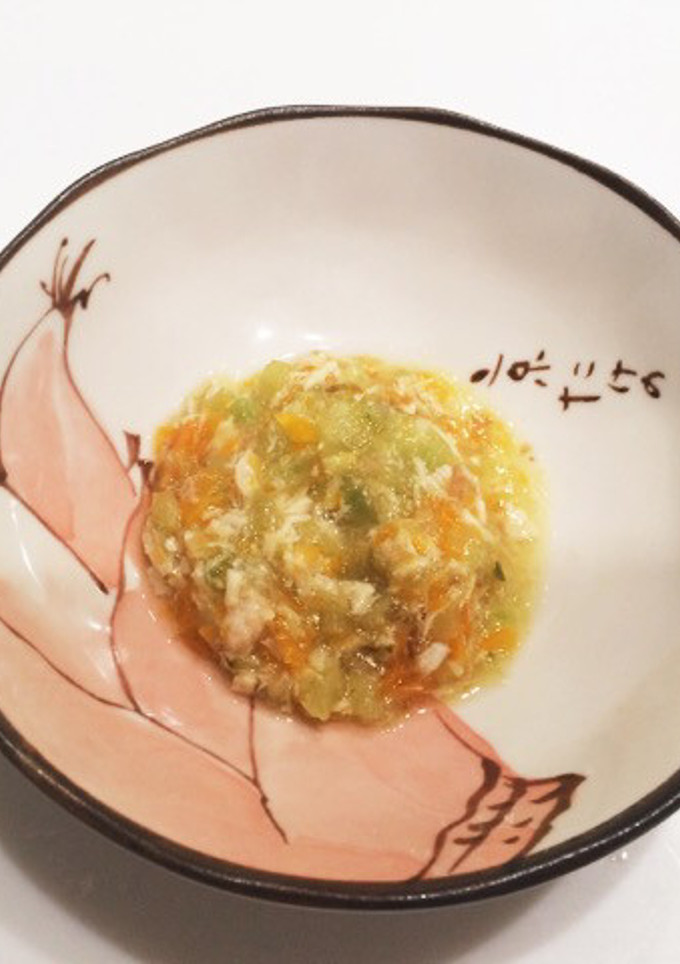 離乳食中期 きゅうりと人参と白身魚の煮物-レシピのメイン写真