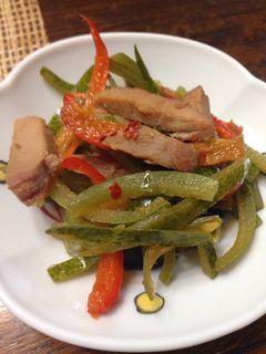 冬瓜の皮のキンピラ-レシピのメイン写真